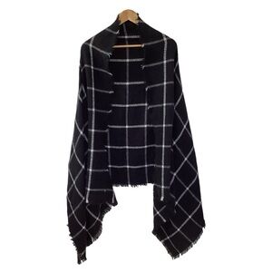 Plaid Cozy Shawl Wrap Blanket Scarf Women’s OS